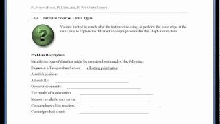 OSIsoft: Directed Exercise on Data Types v3.4.380