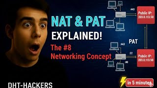 NAT & PAT Explained in 5 minutes | 2025 | Networking basics
