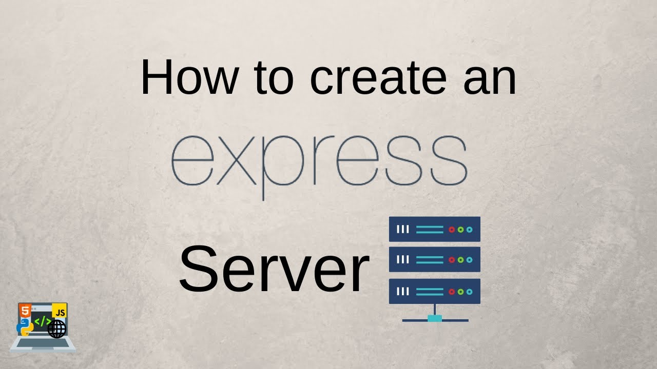How To Set Up A Basic Express Js Server How To Set Up A Basic Express Js Server