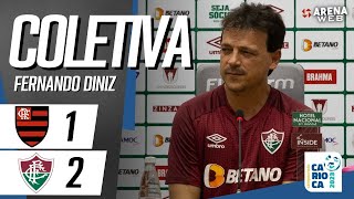 COLETIVA FERNANDO DINIZ | AO VIVO | Flamengo 1 x 2 Fluminense - Campeão da Taça Guanabara 2023