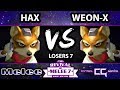 Revival of Melee 7 - Hax (Fox) Vs. Weon-X (Fox) - Losers Top 8