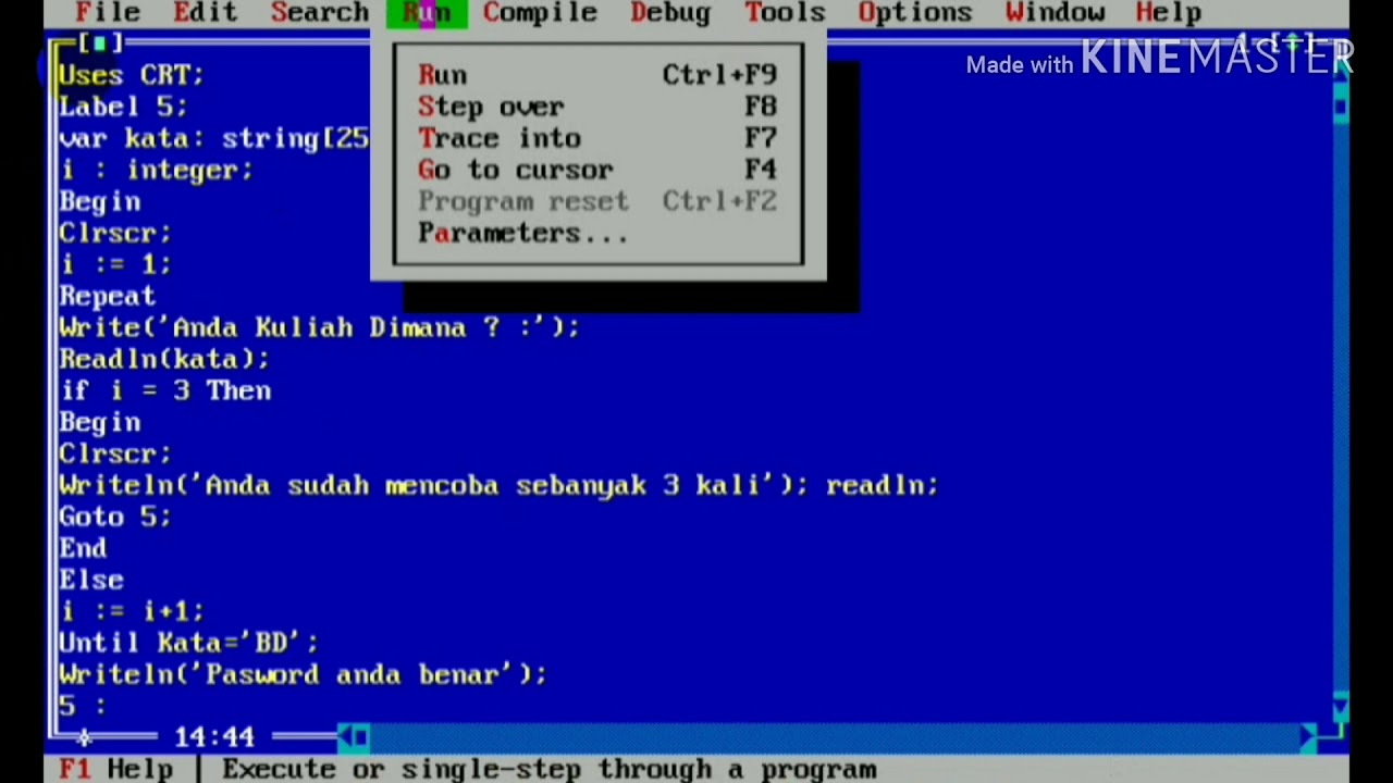 Turbo Pascal Part 16 Youtube