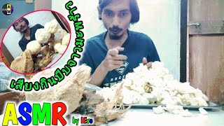 ASMR เสียงกินเสียงบีบจาวมะพร้าว,พวมมะพร้าว MUKBANG | Eat\u0026Cruch Puffy Head Coconut | IEvE ASMR