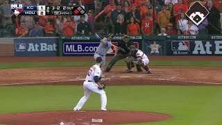 KC@HOU Gm3: Keuchel K's Gordon to strand tying run