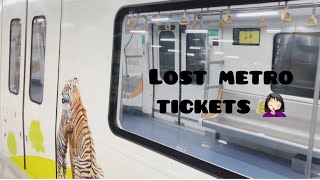 We Lost Metro Tickets || Again a Trouble 🤦🏻‍♀️ || Nagpur Metro Station