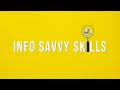 Info Savvy Skills || tsin-eng