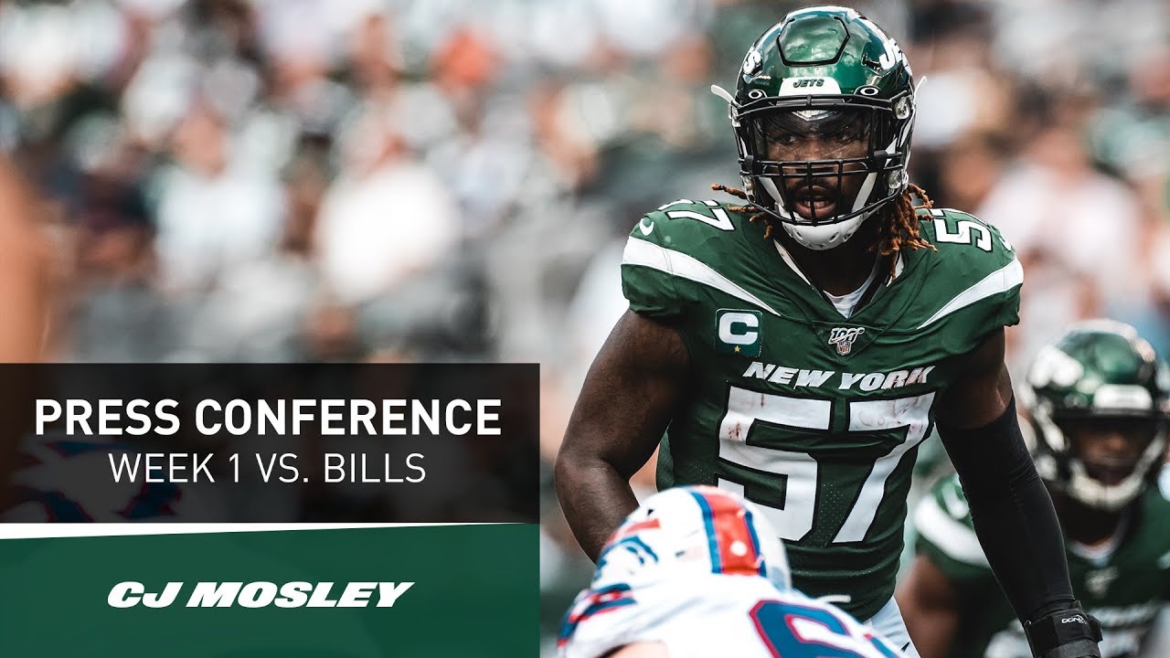 C.J. Mosley Postgame Press Conference | New York Jets Vs. Buffalo Bills ...