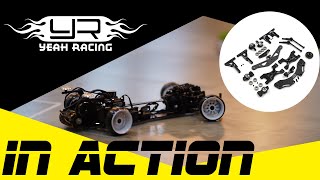 Yeah Racing 3Racing Sakura D5 RC Steering Suspension Upgrades in Action!