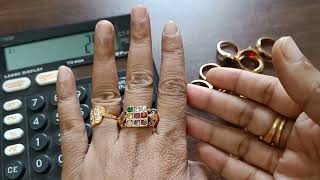 Panchaloha Navaratna / New Model Rings.9490644045