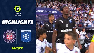 TOULOUSE FC - AJ AUXERRE (1 - 1) - Highlights - (TFC - AJA) / 2022-2023