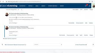 Grading Forums in a Course and Providing Feedback in eLearning / Moodle