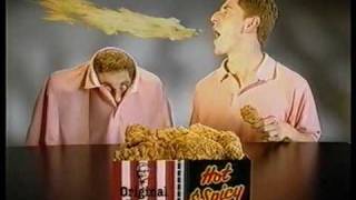 KFC Kentucky Fried Chicken Hot N Spicy Australian commercial 1991