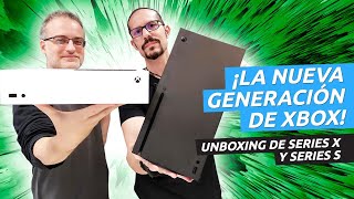 Xbox Series X vs Xbox Series S. Unboxing y comparativa