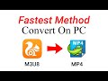 M3U8 to MP4 - Convert On PC (EASIEST METHOD)