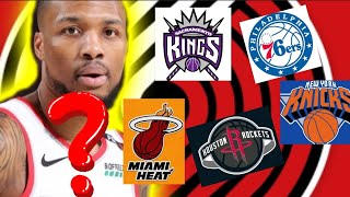 Teams interested in Portland Trailblazers DAMIAN LILLARD - NBA Trade Rumors [2021]