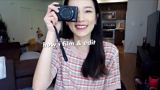 來！拍攝+剪輯影片的流程分享 | How I Film \u0026 Edit My Videos