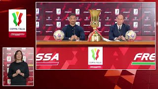 Danilo e Allegri in conferenza stampa pre ATALANTA - JUVE. Finale di Coppa Italia