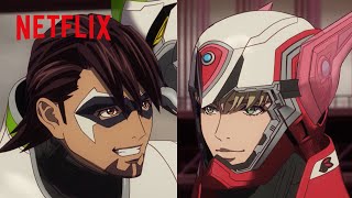 喧嘩しても心は通じ合ってる虎徹とバニーちゃん | TIGER \u0026 BUNNY 2 | Netflix Japan