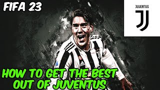 FIFA 23 - BEST JUVENTUS Formation, Tactics and Instructions