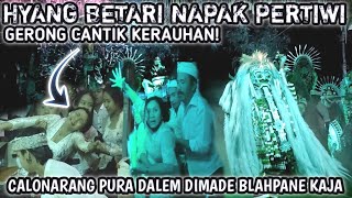 gerong cantik\u0026 pemedek kerauhan sepetedun Ida betara |calonarang pura dalem dimade blahpane kaja