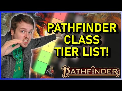 Pathfinder 2e FAVORITE CLASS Tier List