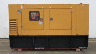 2005 Caterpillar / Olympian D200P3 diesel generator set, 90 Hrs - CSDG #2321