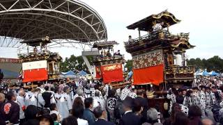 2009 東海秋まつり 大田まつりの山車によるどんでん