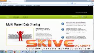 Mona Secure Multi Owner Data Sharing For Dynamic Groups In The Cloud(Java)