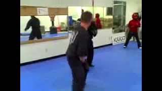 B.K.F. Kenpo - Sparring: Ray Anderson and Saheim.