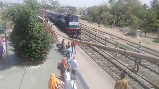 Haldighati express arrives Chittaurgarh junction...