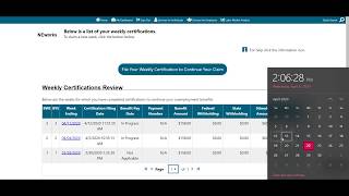 How to file a weekly claim on NEworks