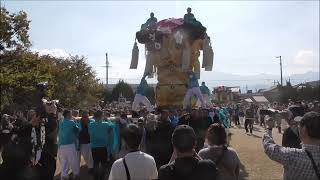 新居浜太鼓祭り2023　江口太鼓台