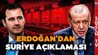 MGK Sonrası Erdoğan'dan Gündemi Sarsacak Suriye ve Esad Açıklaması!