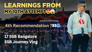 How to get ssb recommendation in 1st attempt 😍 | My 10th SSB Vlog | Full SSB experience and Tips.