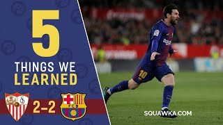 Barcelona vs Sevilla 2-2 all Goals & Highlights HD