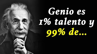 Las mejores frases de Einstein que motivan a desarrollarse | Citas y palabras de Albert Einstein