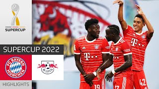 Mané’s First Goal in Official Match | RB Leipzig - FC Bayern 3-5 | Highlights | DFL-Supercup 2022