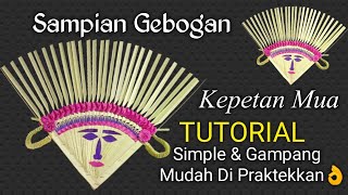 Cara Membuat Kepetan MUA~Sampian Gebogan | Simple Mudah DiPraktekkan