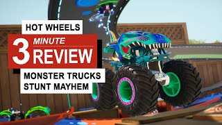 Hot Wheels: Monster Trucks Stunt Mayhem Review In 3 Minutes | GamingByte