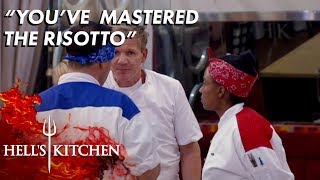 Gordon Impressed With BOTH Teams Risotto | Hell's Kitchen