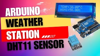 Arduino Weather station using DHT11 |  HINDI  | ElectroScience | Science Exhibition projects