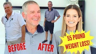 MY 60-YEAR-OLD DAD'S 55-POUND WEIGHT LOSS ON A PLANT-BASED DIET! 🌱