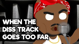 When the diss track goes too far | Jk D Animator