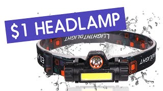 Whats Inside: $1 Dollar Headlamp | COB Led Headlamp
