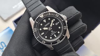 Review Seiko Diver SNE573P1 Solar Movt Midsize