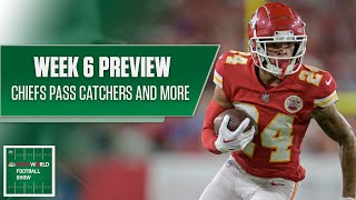 NFL Week 6 Fantasy Preview: Chiefs vs. Bills, Browns vs. Patriots and more | Rotoworld Football Show