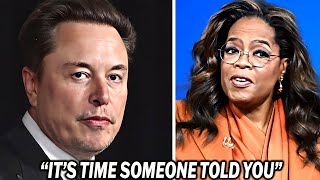 Elon Musk Confronts Oprah \u0026 Notices Something Disturbing about her