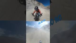 DUSTY RIDER.     #LEH#ladakh #ladakhadventure #nubra #nubravalley #lehbiketrip #insta360 #fun#ohno