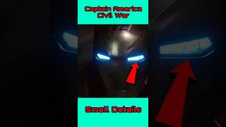 Captain America: Civil War Samll Details || #shorts #captainamerica #ironman