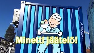 Minetti jäätelö! Italialainen Giuseppe Minetti toi jäätelön Tampereelle